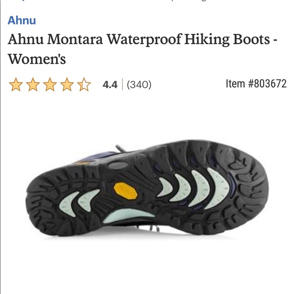 Ahnu Montara Waterproof Hiking Boots  7 last pair - Picture 16 of 17